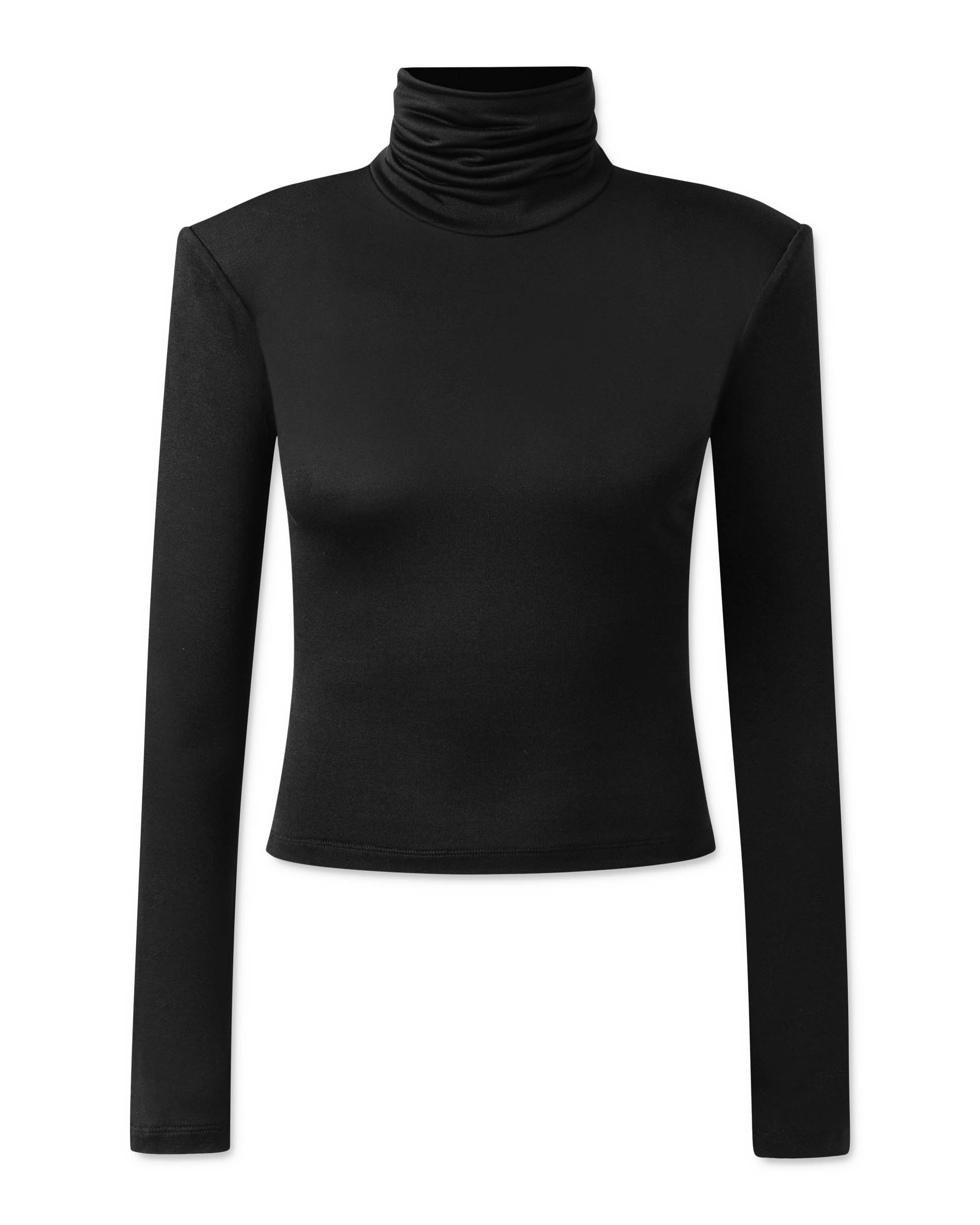 Jedwabny dzianinowy golf