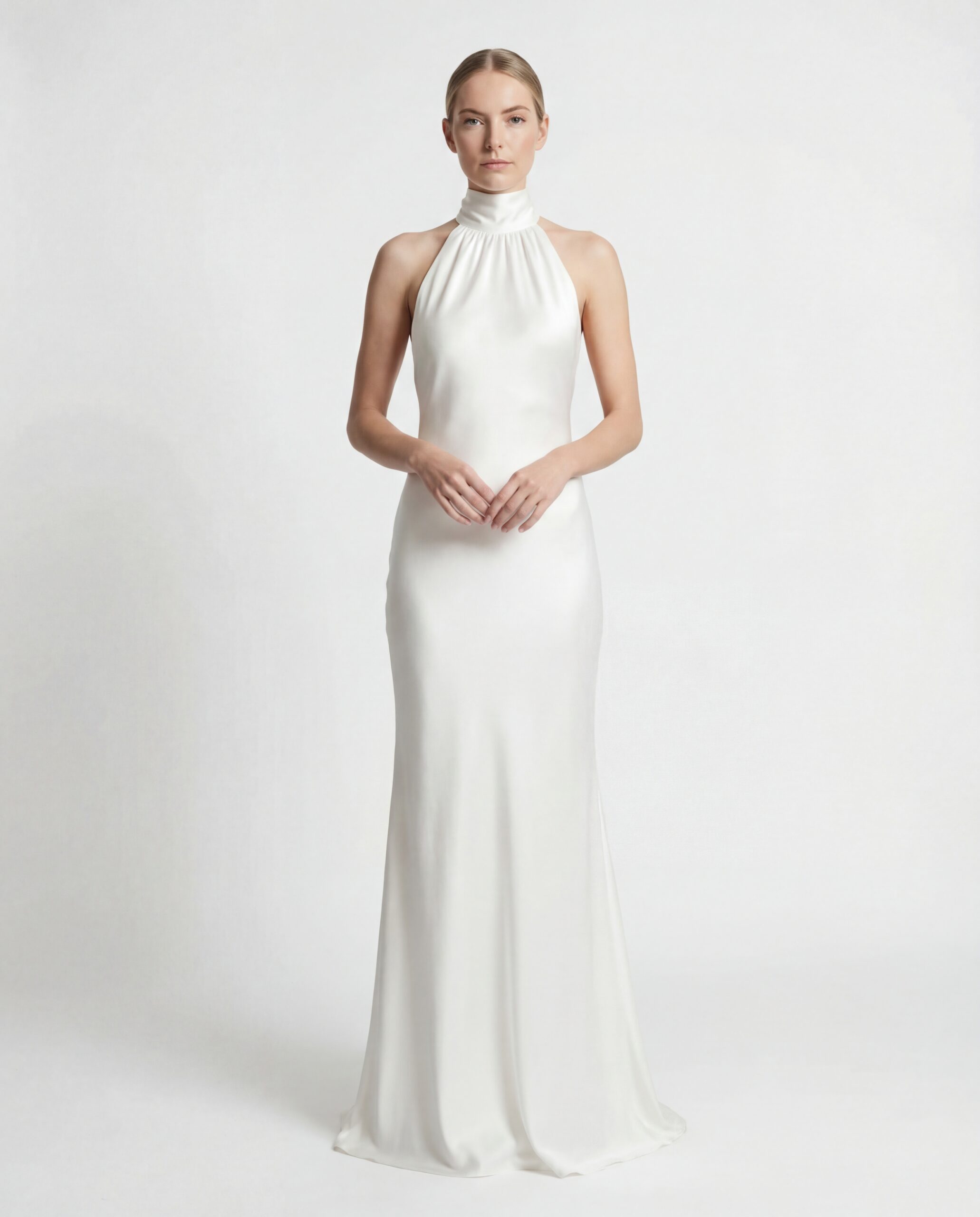 Jedwabna sukienka Charlie - szyta na miarę